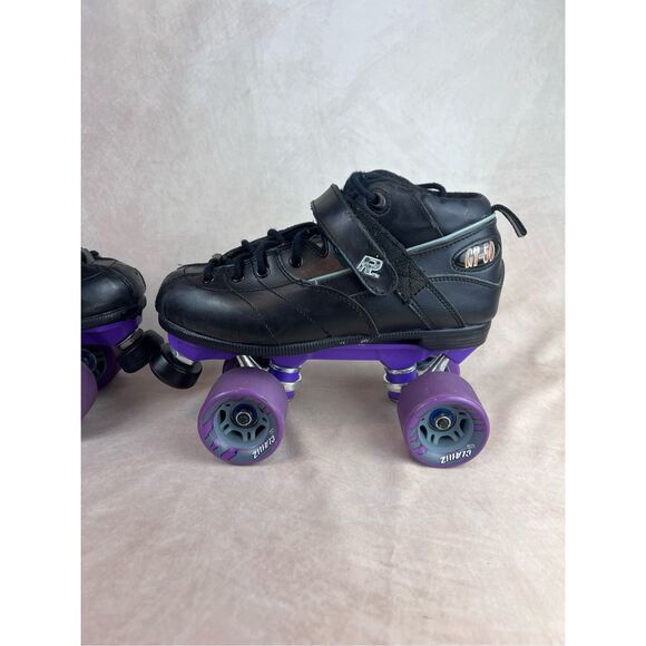 Rock Skates GT-50 Black Roller Skates Size 7 M (8 W) USA Sure Grip Roller Derby - Picture 5 of 11